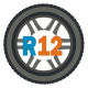 Легковые шины R12