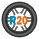 Легковые шины R20