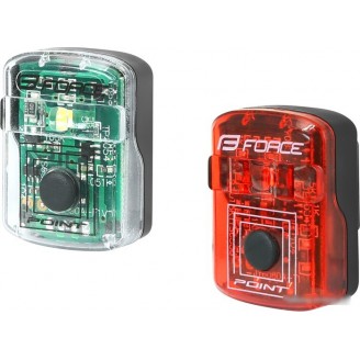 Велосипедный фонарь Force Point USB 45445