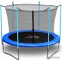 Atlas Sport 252 см - 8ft (с лестницей, внутренняя сетка, синий)