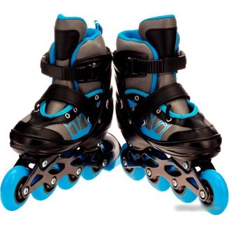 Роликовые коньки Favorit 8803-M-BL (р. 34-37)