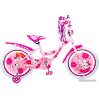 Детский велосипед Favorit Kitty 18 KIT-18PN (розовый)