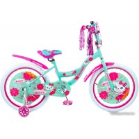 Детский велосипед Favorit Kitty 20 KIT-20GN (розовый/бирюзовый)