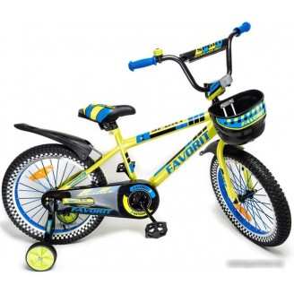 Детский велосипед Favorit Sport 18 SPT-18GN (лайм)