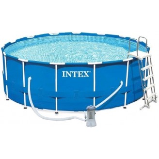 Каркасный бассейн Intex Metal Frame 28242NP (457x122)