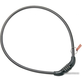Тросовый велосипедный замок Tonyon 8x650 445C-0865F (черный)