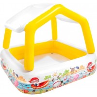 Надувной бассейн Intex Sun Shade 57470 (157x122, желтый)