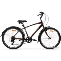 Велосипед AIST Cruiser 1.0 р.18.5 2024 (коричневый)