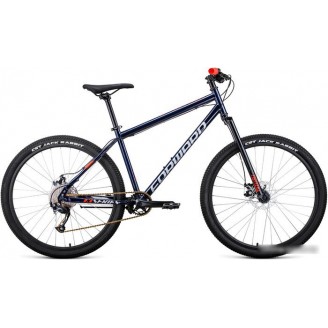 Велосипед Forward Sporting 27.5 X D р.17 2022 (темно-синий/красный)