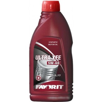 Моторное масло Favorit Ultra XFE 5W-40 1л