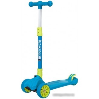 Самокат Novatrack Rainbow Pro Button 120PROB.RAINBOW.BL20 (голубой) Самокат Novatrack Rainbow Pro Button 120PROB.RAINBOW.BL20 (голубой)