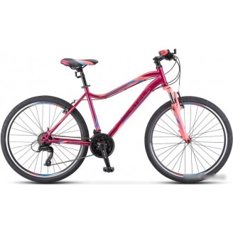 Велосипед Stels Miss 5000 V 26 V050 р.17 2023 (вишневый/розовый)