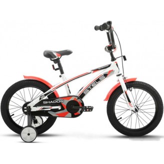 Детский велосипед Stels Shadow 16 2024 (белый/красный)
