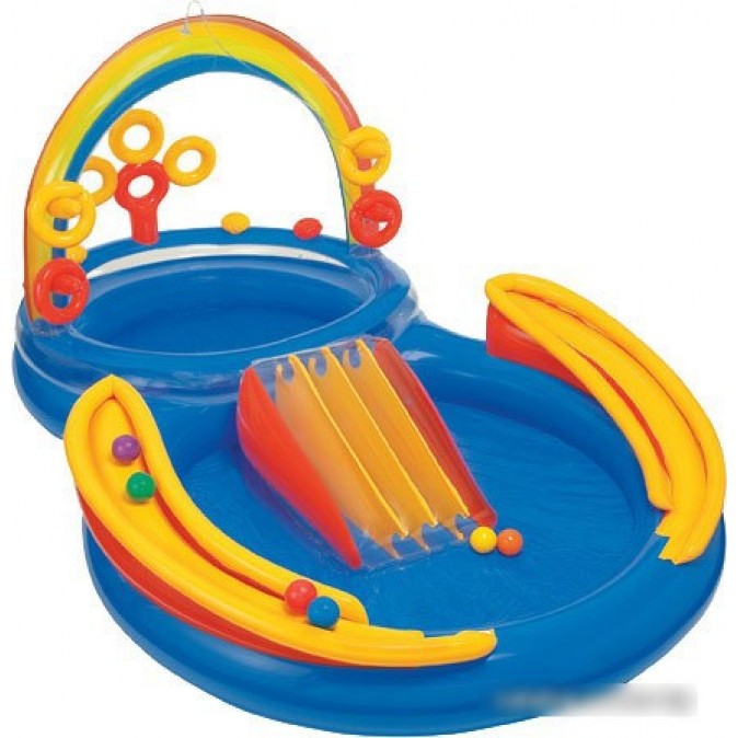 Intex Rainbow Ring Play Center 297x193x135 (57453)