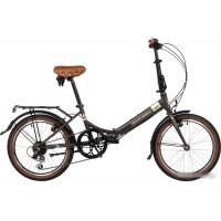 Велосипед Novatrack Aurora 3.6 20 2024 20FAURORA6S.BN4 (коричневый)