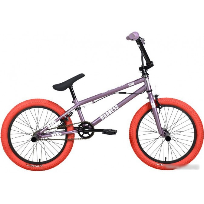 Stark Madness BMX 2 2024 (фиолетово-серый/перламутр/красный)