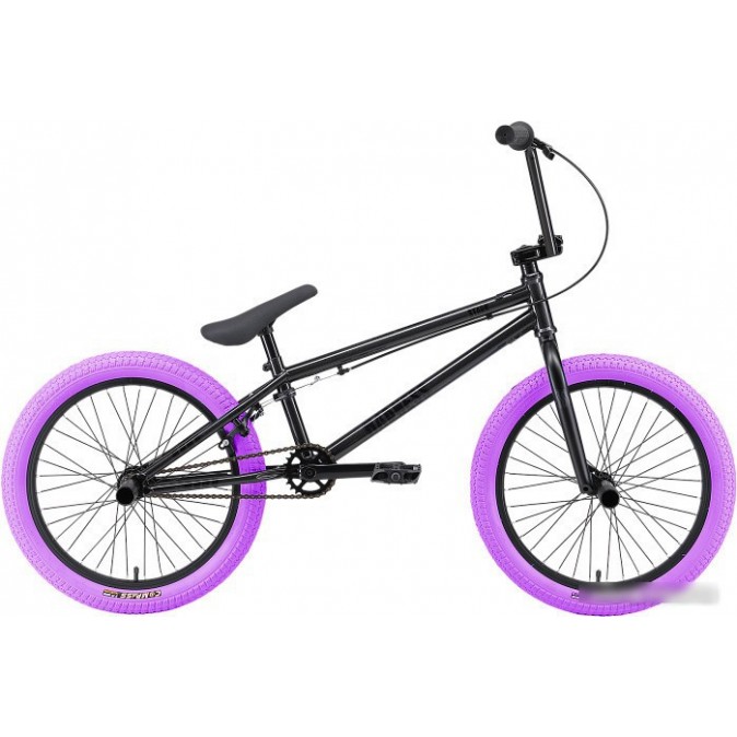 Stark Madness BMX 4 2024 (серо-фиолетовый/черный/фиолетовый)