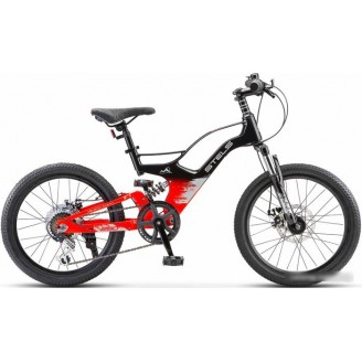 Детский велосипед Stels Leader 250 MD 2024 (красный/черный)