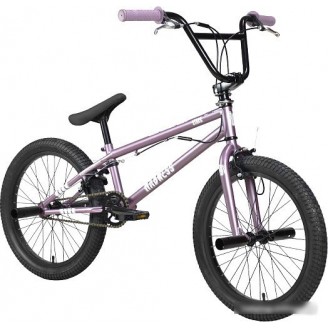 Велосипед Stark Madness BMX 2 2024 (фиолетово-серый/перламутр/черный)
