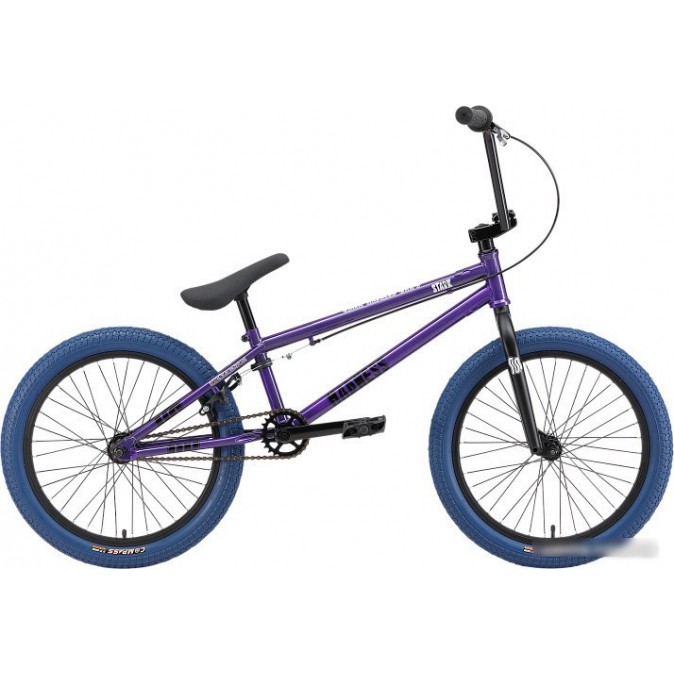 Stark Madness BMX 4 2024 (серо-фиолетовый/черный/темно-синий)