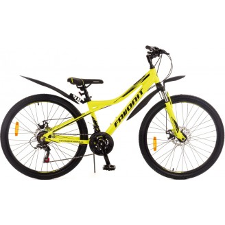 Велосипед Favorit Voyager 26MDA р.14 (разобранный, желтый)