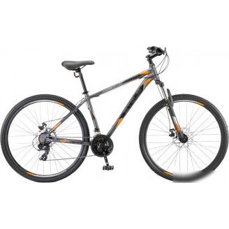 Велосипед Stels Navigator 900 MD 29 F020 р.19 2024 (темно-серый матовый/оранжевый)