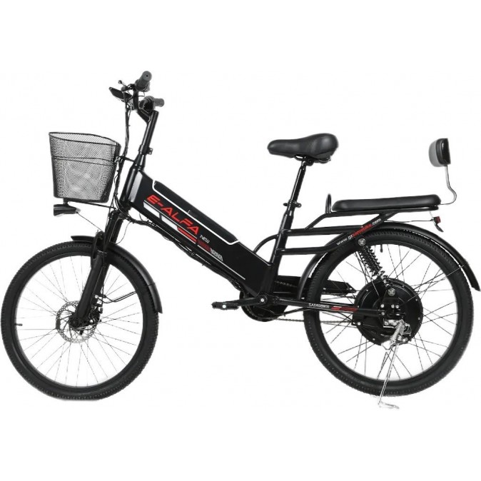 SameBike Е-Alfa New SB-E-ALFA500-48/13 (черный)