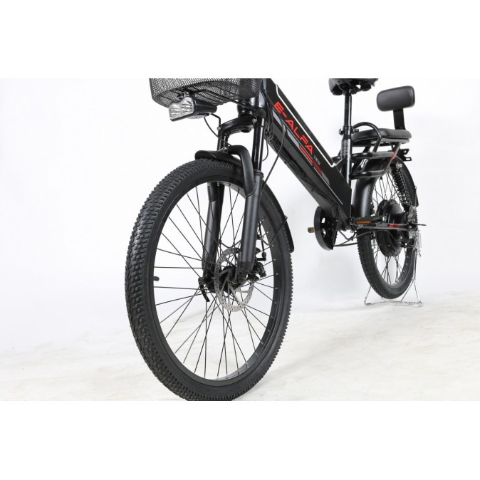 SameBike Е-Alfa New SB-E-ALFA500-48/13 (черный)
