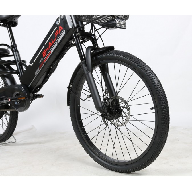 SameBike Е-Alfa New SB-E-ALFA500-48/13 (черный)