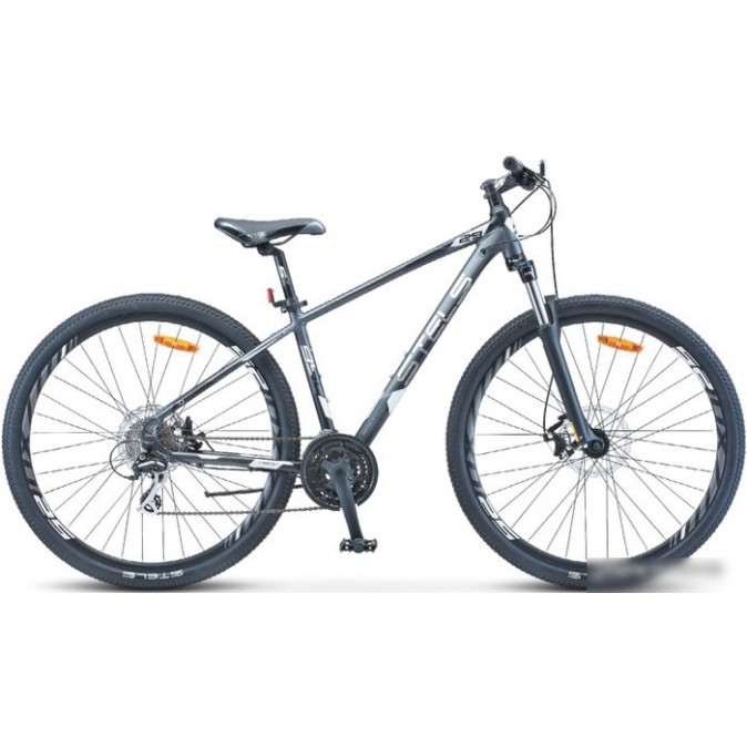 Stels Navigator 950 MD 29 V010 р.18.5 2023 (антрацитовый/серебристый/чёрный)