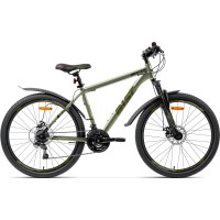 Велосипед AIST Quest Disc 26 р.20 2025 (зеленый)