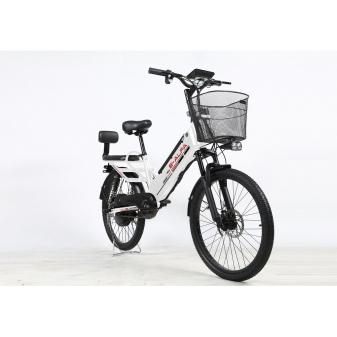 SameBike Е-Alfa New SB-E-ALFA350-36/10 (белый)