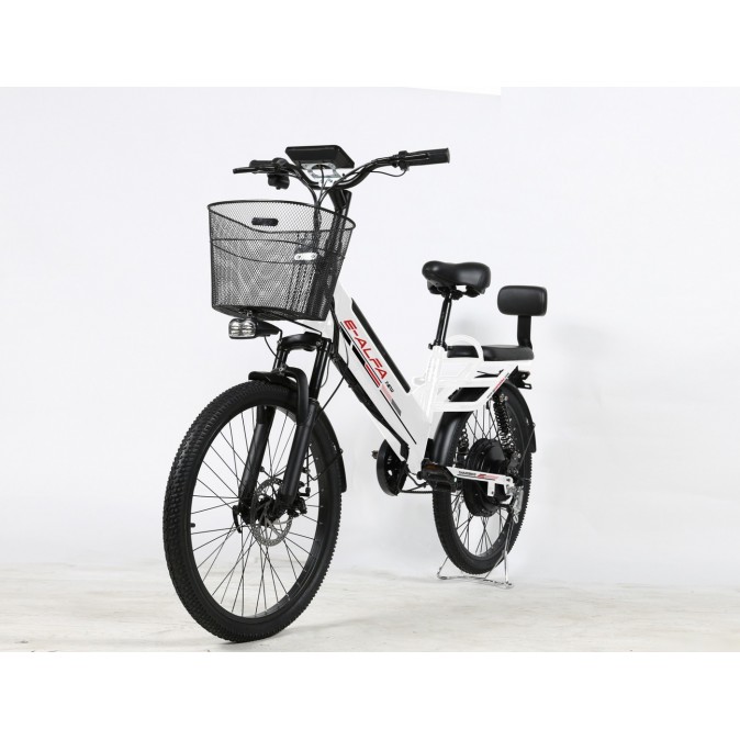SameBike Е-Alfa New SB-E-ALFA350-36/10 (белый)