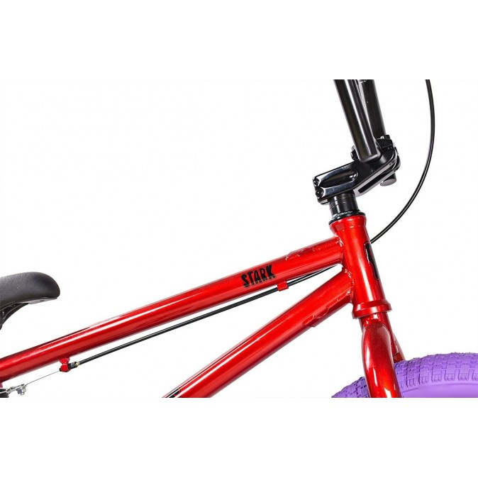 Stark Madness BMX 5 Cr-Mo 2025 (красный/черный/фиолетовый)