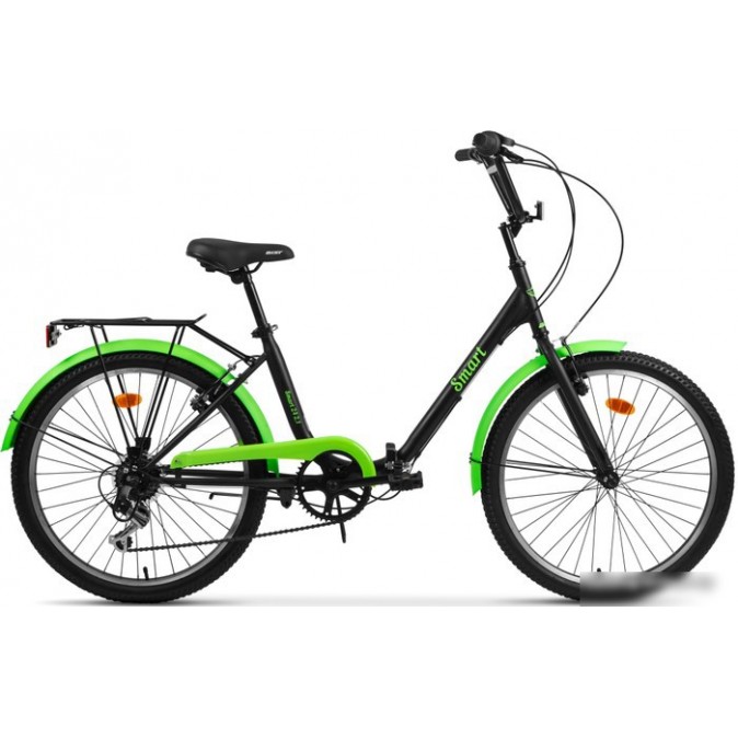 AIST Smart 24 2.1 2023 (черный/зеленый)