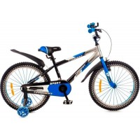 Детский велосипед Favorit Sport 20 SPT-20BL2 (черный/синий)