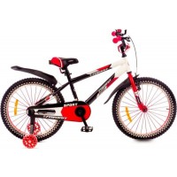 Детский велосипед Favorit Sport 20 SPT-20RD2 (черный/красный)