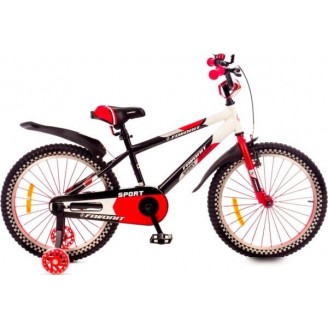 Детский велосипед Favorit Sport 20 SPT-20RD2 (черный/красный)