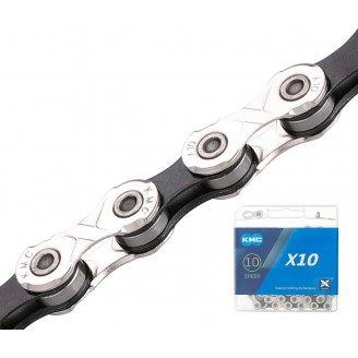 Цепь велосипедная KMC X10-116SLBK