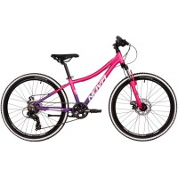 Велосипед Novatrack Katrina 7.D 24 2025 24AHD.KATRINA.12VPR5 (пурпурный/фиолетовый)