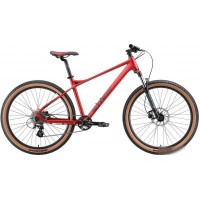 Велосипед Stark Hunter 27.2 HD M 2025 (красный матовый/черный)