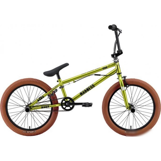 Stark Madness BMX 2 2025 (ярко-зеленый/черный/песочный)