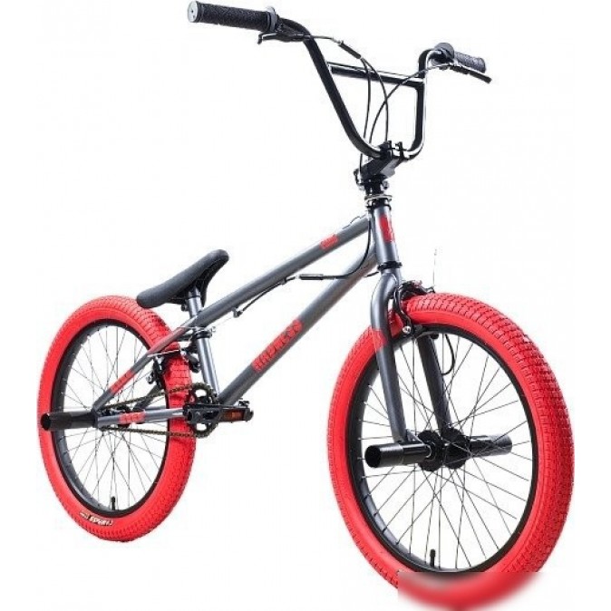 Stark Madness BMX 3 2025 (темно-серый матовый/красный)