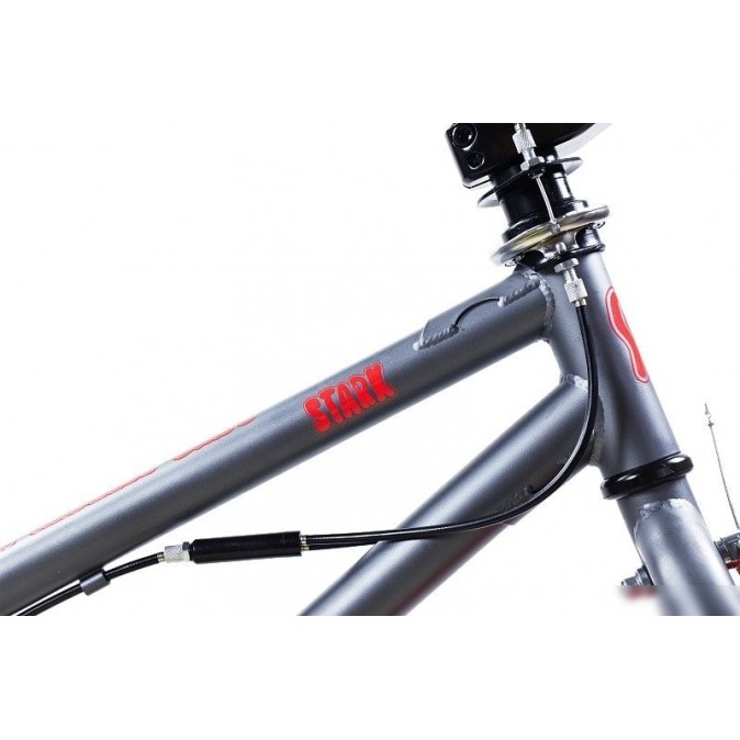 Stark Madness BMX 3 2025 (темно-серый матовый/красный)