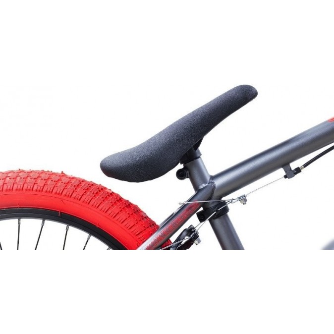Stark Madness BMX 3 2025 (темно-серый матовый/красный)