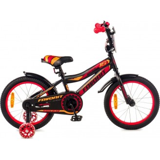 Детский велосипед Favorit Biker BIK-16RD (красный, разобранный, в коробке)