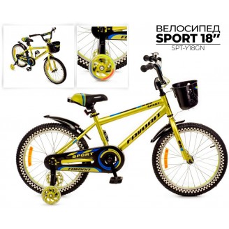 Детский велосипед Favorit Sport 18 SPT-Y18GN (зеленый)