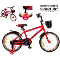 Детский велосипед Favorit Sport 18 SPT-Y18RD (красный)
