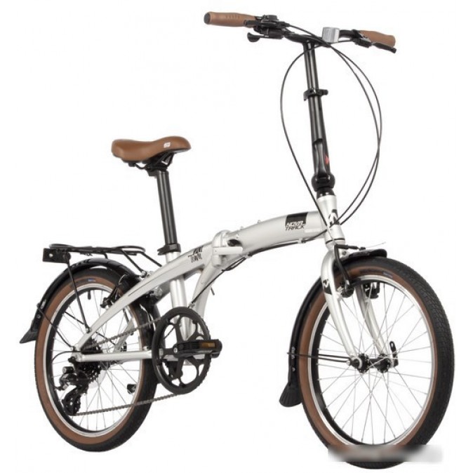 Novatrack Town alloy 8 V 2024 (серебристый)