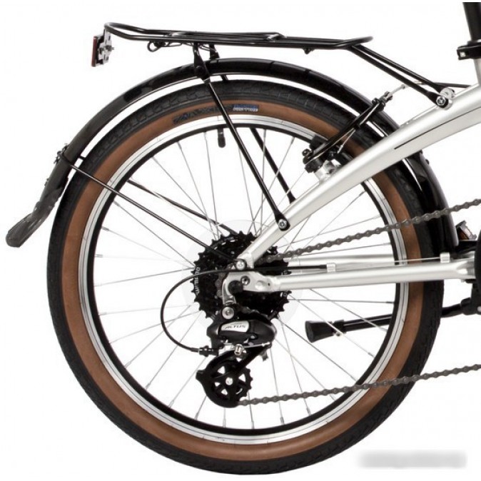 Novatrack Town alloy 8 V 2024 (серебристый)